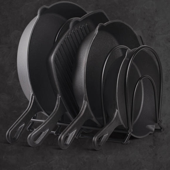 Cusinel Heavy Duty Pan Organizer, 5 Tier Rack - Holds up to 50 LB - Picture 5 of 6